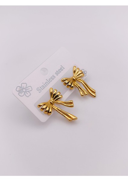 Çelik Küpe Tasarım Fiyonk Küpe fırsatları