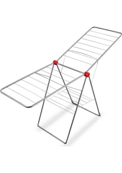 Gri Katlanabilir Çamaşır Kurutma Askısı, Pratik ve Şık Tasarım