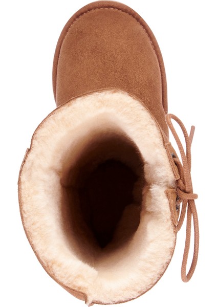 Australia Platinum Hi Lace Kadın Kahverengi Bot fırsatları