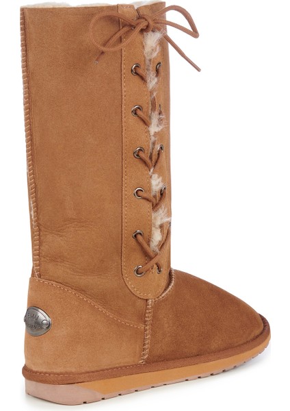 Australia Platinum Hi Lace Kadın Kahverengi Bot