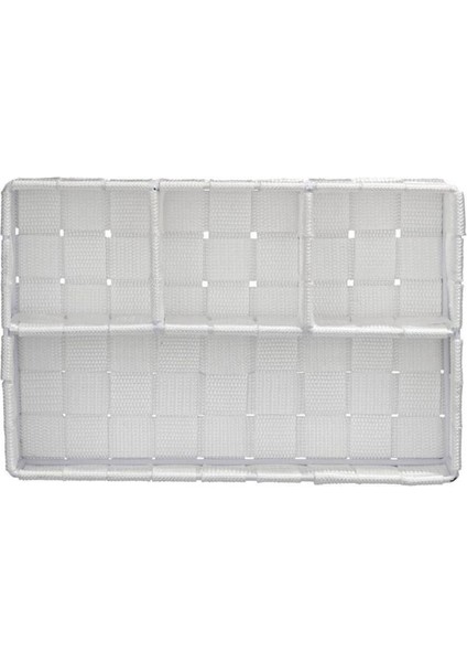 Beyaz 4 Bölmeli Takı ve Makyaj Düzenleyici, 26X6,5X17 cm fiyatları