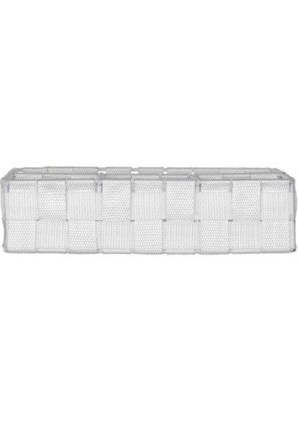 Beyaz 4 Bölmeli Takı ve Makyaj Düzenleyici, 26X6,5X17 cm fırsatları