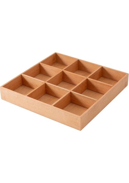 Kahverengi Ahşap Çekmece Içi Düzenleyici ve Organizer