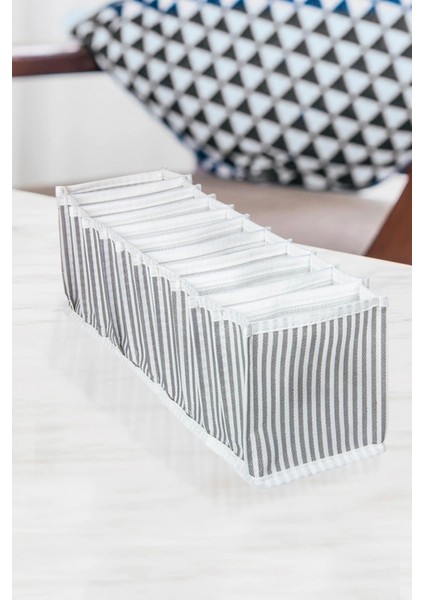 Akordiyon Organizer Çekmece Içi Düzenleyici Gri (S) modelleri