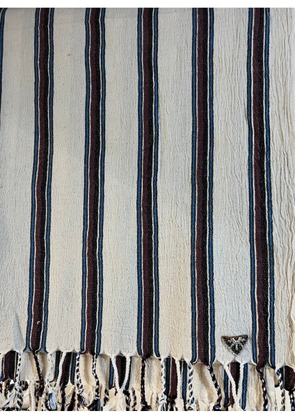 Kara Tezgah El Dokuma Erkek Peştemal ve Banyo Havlusu-Lavanta Keseli