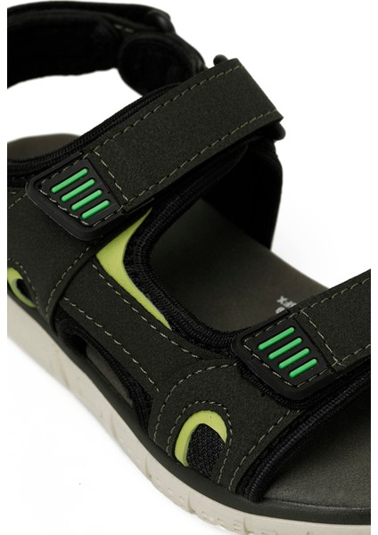 SANDRO.P5FX Haki Erkek Çocuk Sandalet