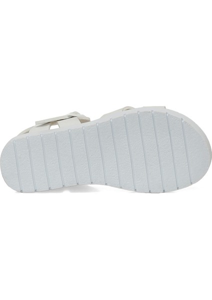 Klas .P5FX Beyaz Kız Çocuk Sandalet
