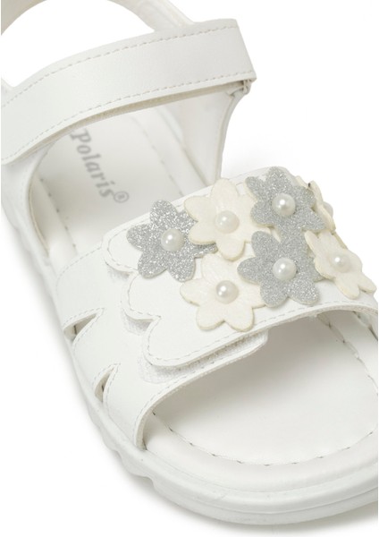 Jolıe .P5FX Beyaz Kız Çocuk Sandalet