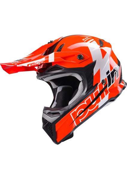 Master Race Trash Kask Neon Red
