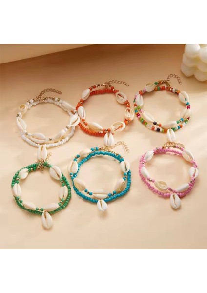 Deniz Kabuklu 2 Li Halhal modelleri