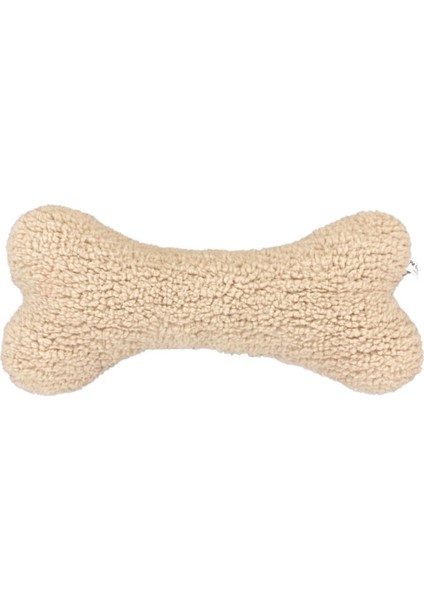 Peluş Kemik Köpek Oyuncağı Kahverengi 32CM Lzwdr