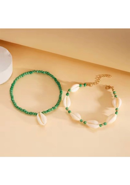 Deniz Kabuklu 2 Li Halhal modelleri