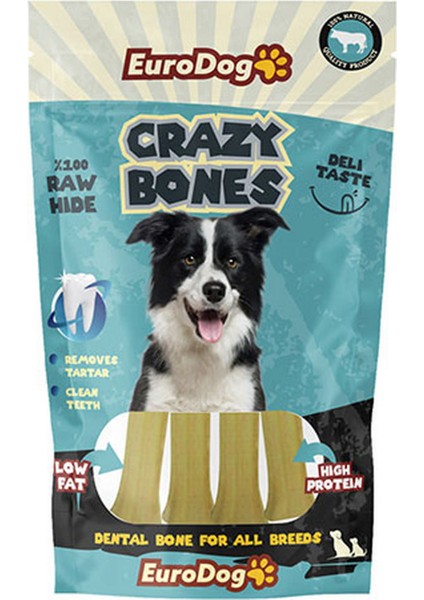 Crazy Bone Pres Kemik 7 cm 100 Gr. x 2 Adet Lzwdr