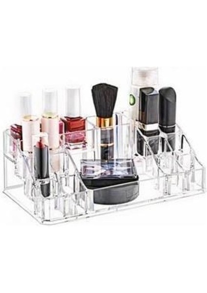 16 Bölmeli Geniş Iç Hacimli Çok Amaçlı Makyaj ve Takı Düzenleyici Beyaz fiyatları