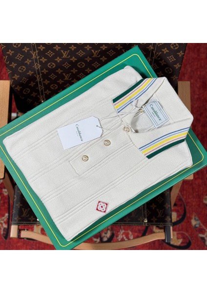 Erkek Triko Polo T-Shirt Nw