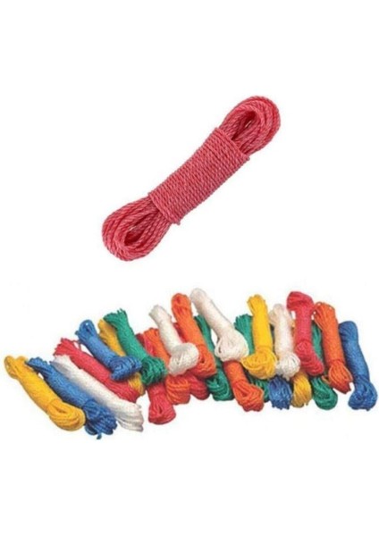 Renkli Naylon Çamaşır Ipi, 10 Metre, 1 Adet, Dayanıklı ve Kullanışlı modelleri