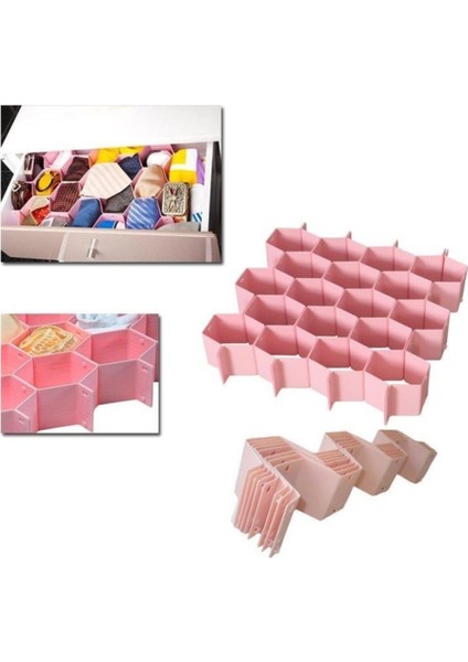 Çekmece Içi Takı ve Çorap Düzenleyici Bölme, Düzenli Saklama Sağlar.