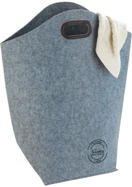 Gbmotıon Gri Keçe Çamaşır Sepeti – 60X45X25 Cm, Katlanabilir, Taşınabilir Saplı, Oyuncak & Kirli Sepeti 67,5 Litre fiyatları