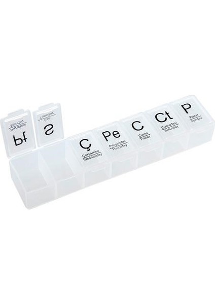 Buffer® Haftalık Günlük Saklama Kutusu 7 Günlük Saklama Kabı fiyatları