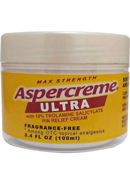 Aspercreme Pain Cream 100 ml Sırt Bel Kas Omur Fittık Iskelet Agrılarınız Için Krem modelleri