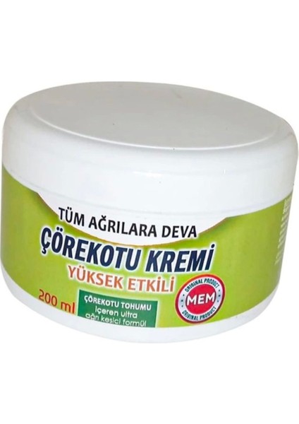 Corex Çörek Otu Kremi Green Box 200 ml ASMZF104