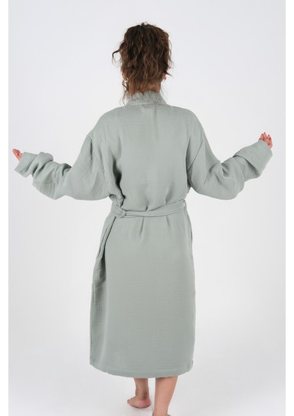 Kadın ve Erkek Bornoz Gri modelleri