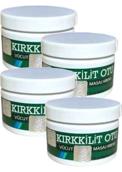 Kırk Kilit Otu 4X150 ml Büyük Boy Bel Sırt Boyun Sızıları Için Bakım Krem