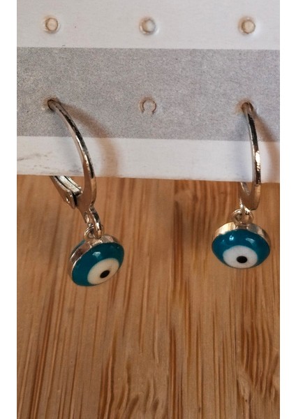 Lüks Figürlü Nazar Boncuklu Küpe