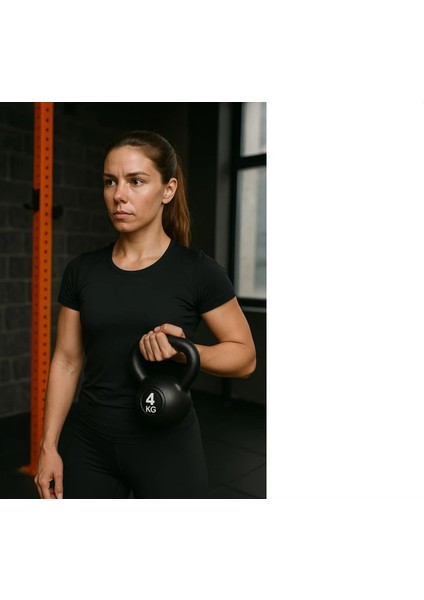 4 kg Çaydanlık Tipi Dambıl Kettlebell Ağırlık
