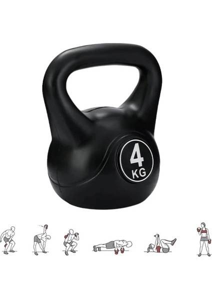 4 kg Çaydanlık Tipi Dambıl Kettlebell Ağırlık fiyatları