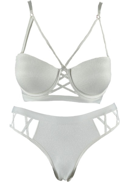 Destekli Ipli Sütyen Takım