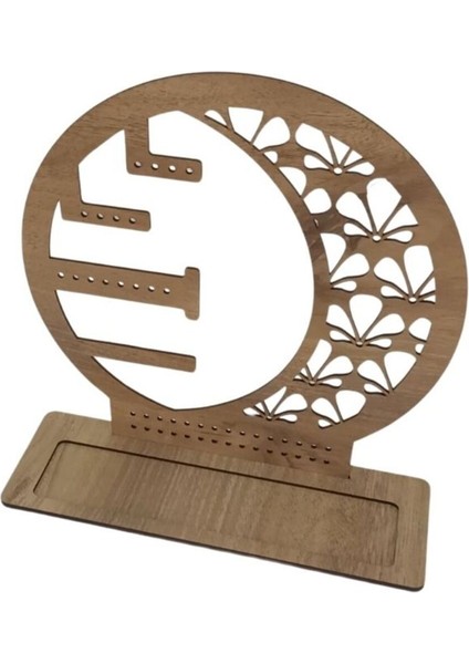 Ahşap Dekoratif Küpe Askısı ve Takı Standı, Şık ve Kullanışlı Tasarım fiyatları