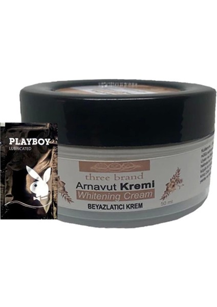 Arnavut Kremi Whitening Cream Bölgesel Aklık Kremi 50 ml + 1 Hediye Jel