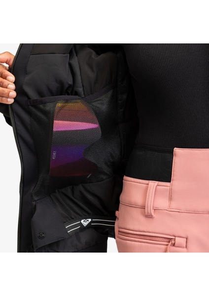 Dusk Kadın Siyah Snowboard Mont