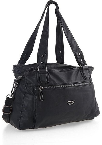 Zuwer Siyah Cilt Omuz Çantası fiyatları