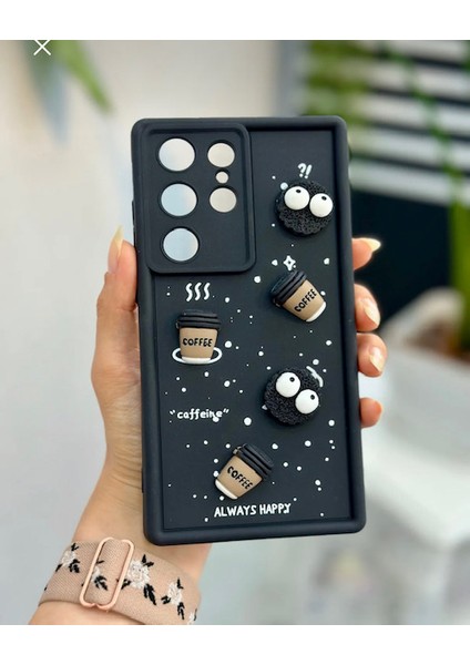 Samsung Galaxy S23 Ultra Uyumlu 3D Tasarımlı Oyuncaklı Silikon Kılıf
