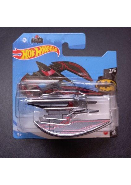 Escoines 39963688E004FC7796 Hotwheels 1/64 2021 Batman Batplane 3/5 modelleri