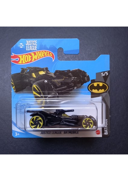 Escoines 39963688E005EAB327 Hotwheels 1/64 2021 Batman Justıce League Batmobıle Treasure Hunt 5/5