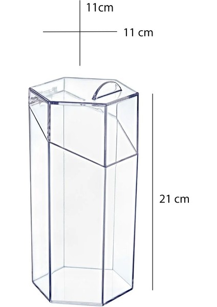 Beyaz Kapaklı Makyaj Fırçası Düzenleyici, Şık ve Kullanışlı Tasarım fırsatları