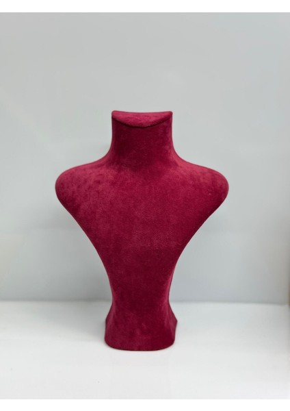 Havalandırmalı Süet Kumaş Kolye Mankeni, Şık ve Rahat Tasarım