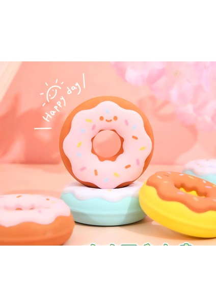 Donat Silgi Kutulu Renk Seçenekli Okul Öncesi Hediyelik Silgiler 1ADET fırsatları