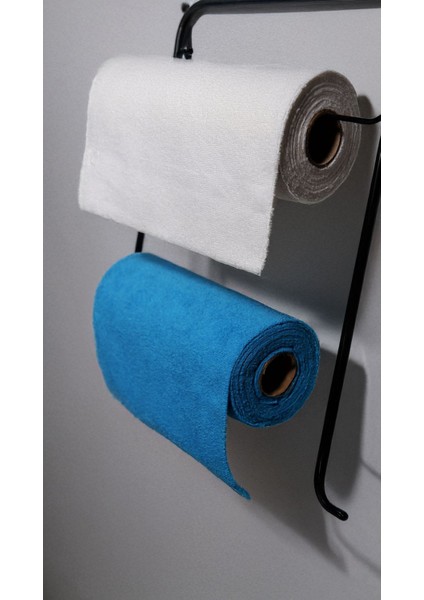 (25 adet) Çok Amaçlı %100 Mikrofiber Temizlik Bezi 25'li Rulo "mavi" 25X25 Kopart Kullan