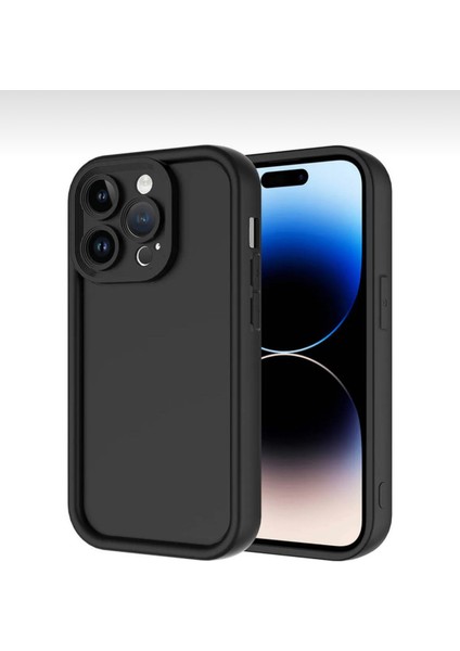 Apple Iphone 13 Pro Max Uyumlu Ultra Ince Yumuşak Soft Tasarım Renkli Silikon Kılıf Siyah indirimleri
