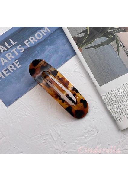 Modern Leopar Desenli Kadın Timsah Model Büyük Pens Saç Tokası - Güçlü Sıkı Tutan Topuz Toka fiyatları