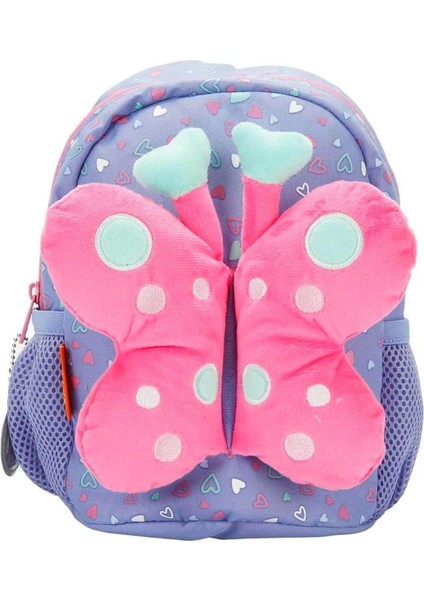 Nessiworld Peluş Kelebekli Mor Anaokulu Çantası