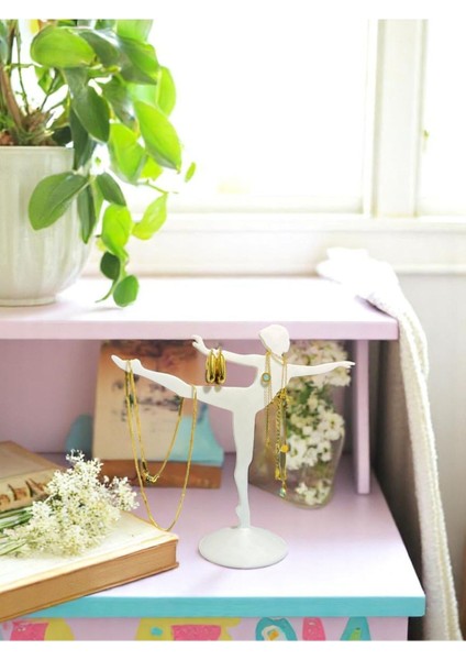 Balerin Temalı Takı Saklama Standı, Kolye ve Bileklik Düzeni fiyatları