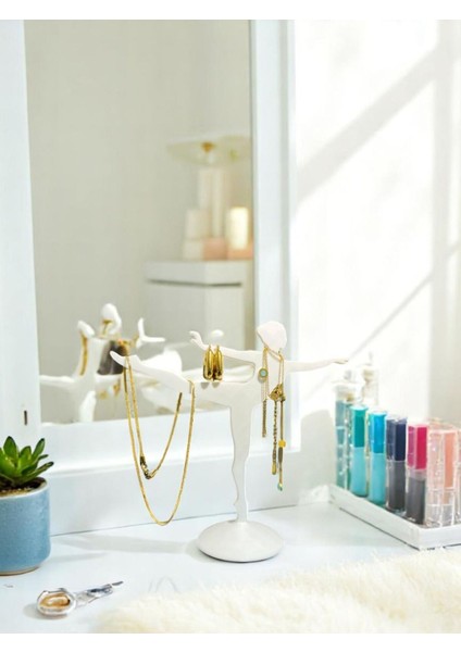 Balerin Temalı Takı Saklama Standı, Kolye ve Bileklik Düzeni fırsatları