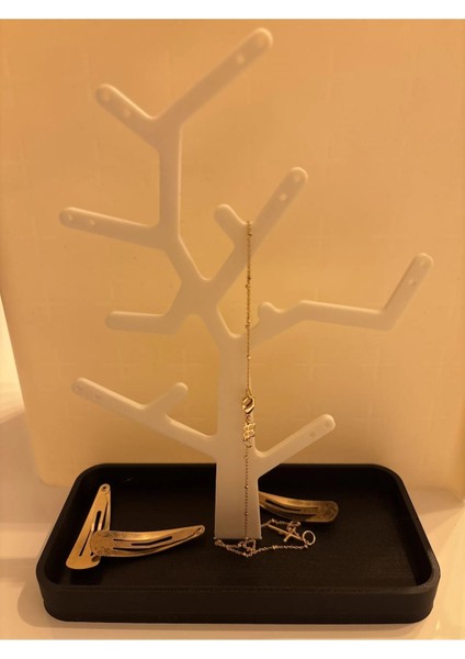 Beyaz Ahşap Takı Askısı, Şık ve Pratik Takı Düzenleyici fiyatları