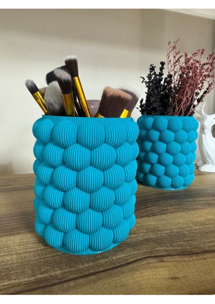 Turkuaz Renkli Balon Düzenleyici, Dekoratif ve Kullanışlı Organizer