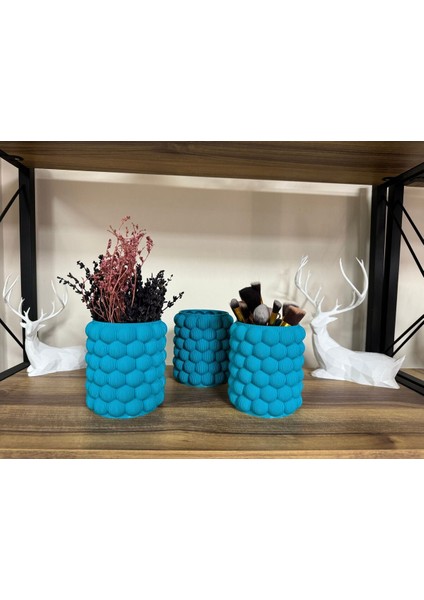 Turkuaz Renkli Balon Düzenleyici, Dekoratif ve Kullanışlı Organizer modelleri